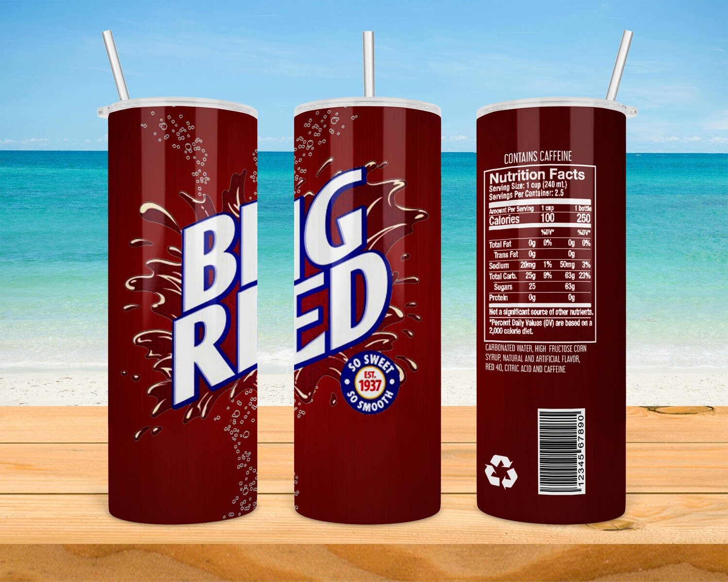 Big Red Soda Tumbler