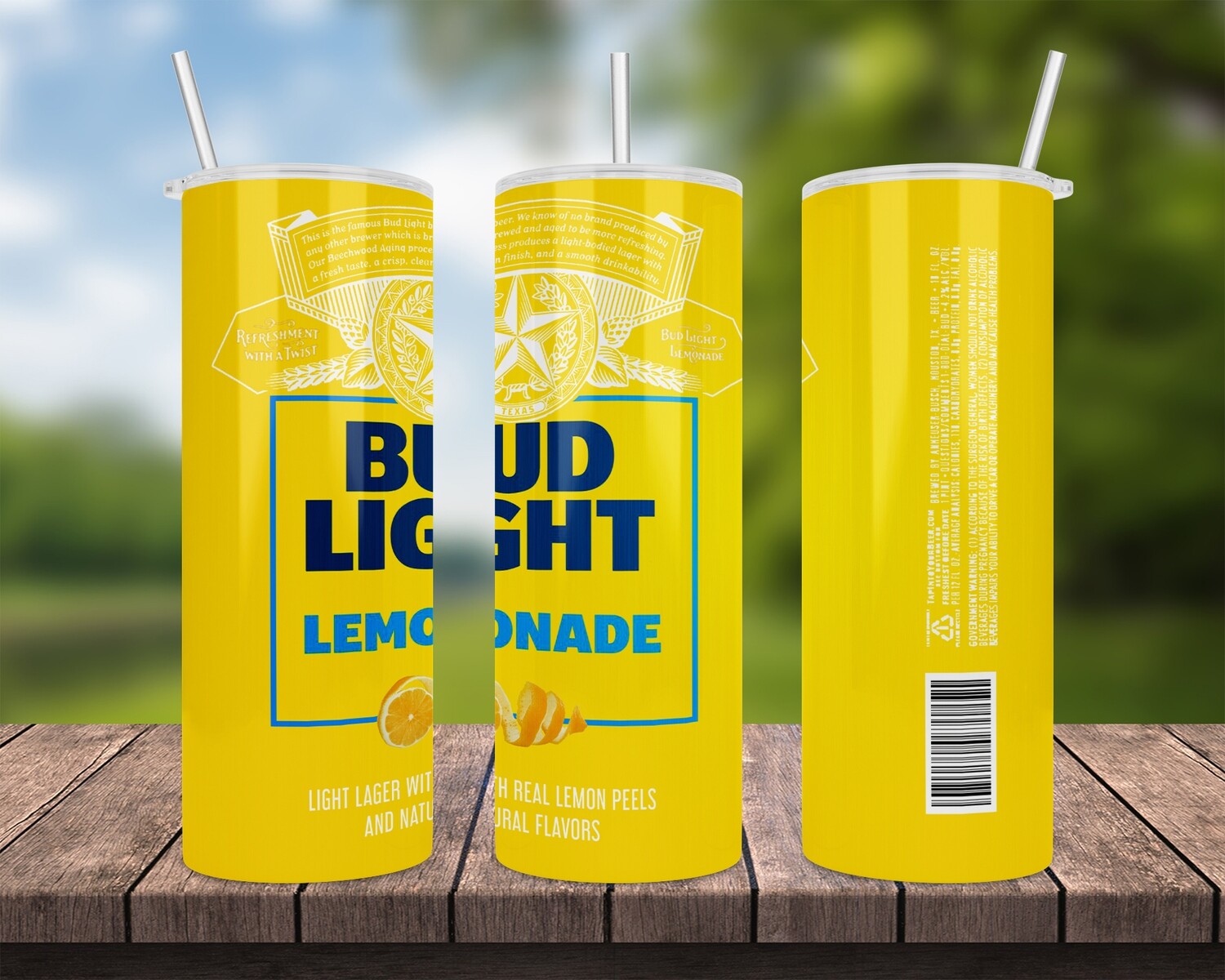 Bud Light Lemonade Beer Tumbler