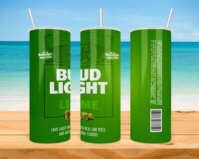 Bud Light Lime Beer Tumbler