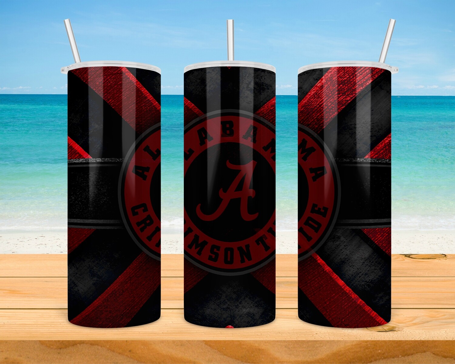 Alabama Crimson Tide Football Tumbler