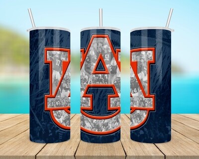 Auburn Tigers Football Tumbler