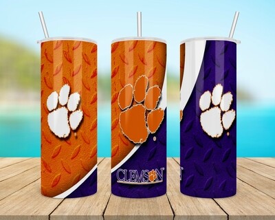 Clemson Tigers Football Tumbler