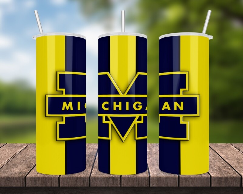 Michigan Wolverines Football Tumbler