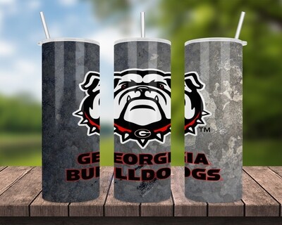 Georgia Bulldogs Football Tumbler