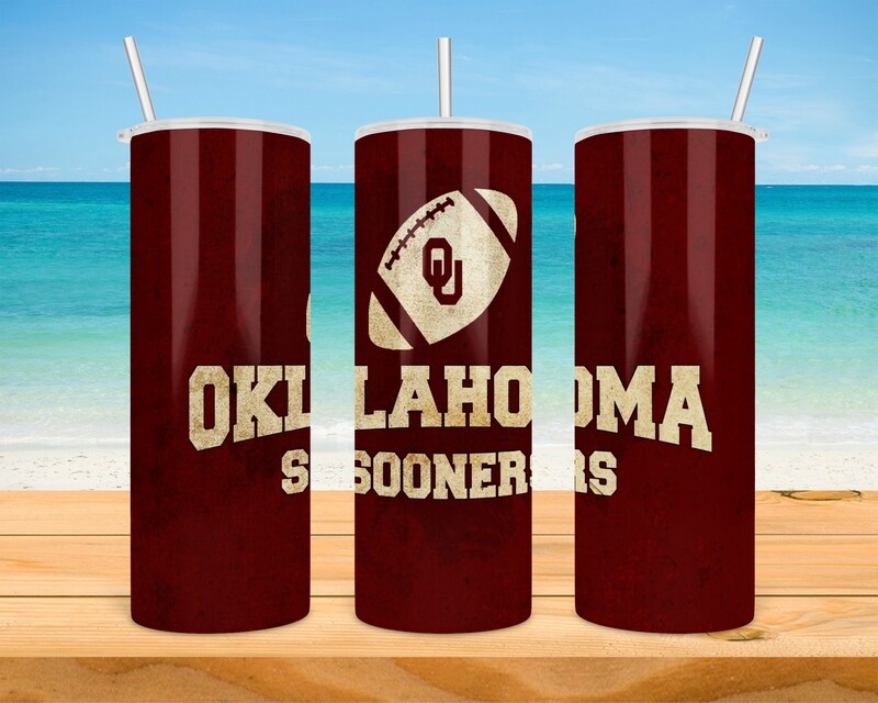 Oklahoma Sooners Football Tumbler