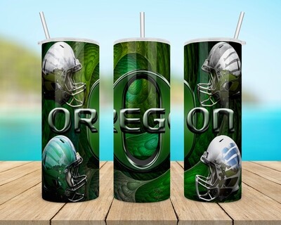 Oregon Ducks Football Tumbler