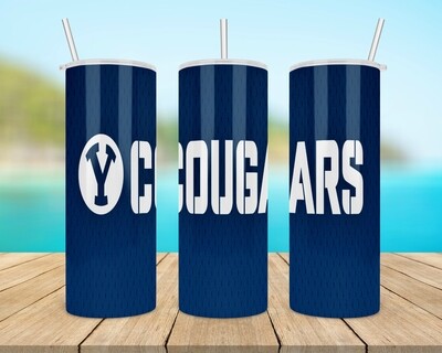 BYU Cougars Football Tumbler