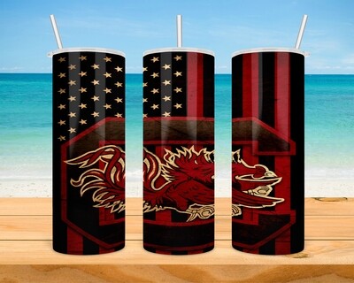 South Carolina Gamecocks Football Tumbler