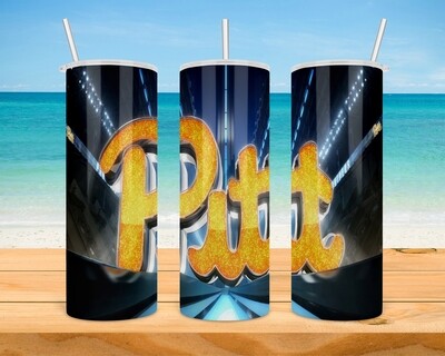 Pittsburgh Panthers Football Tumbler