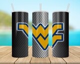 West Virginia Mountaineers Football Tumbler