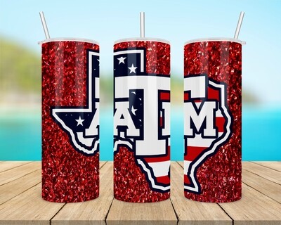Texas A&amp;M Aggies Football Tumbler