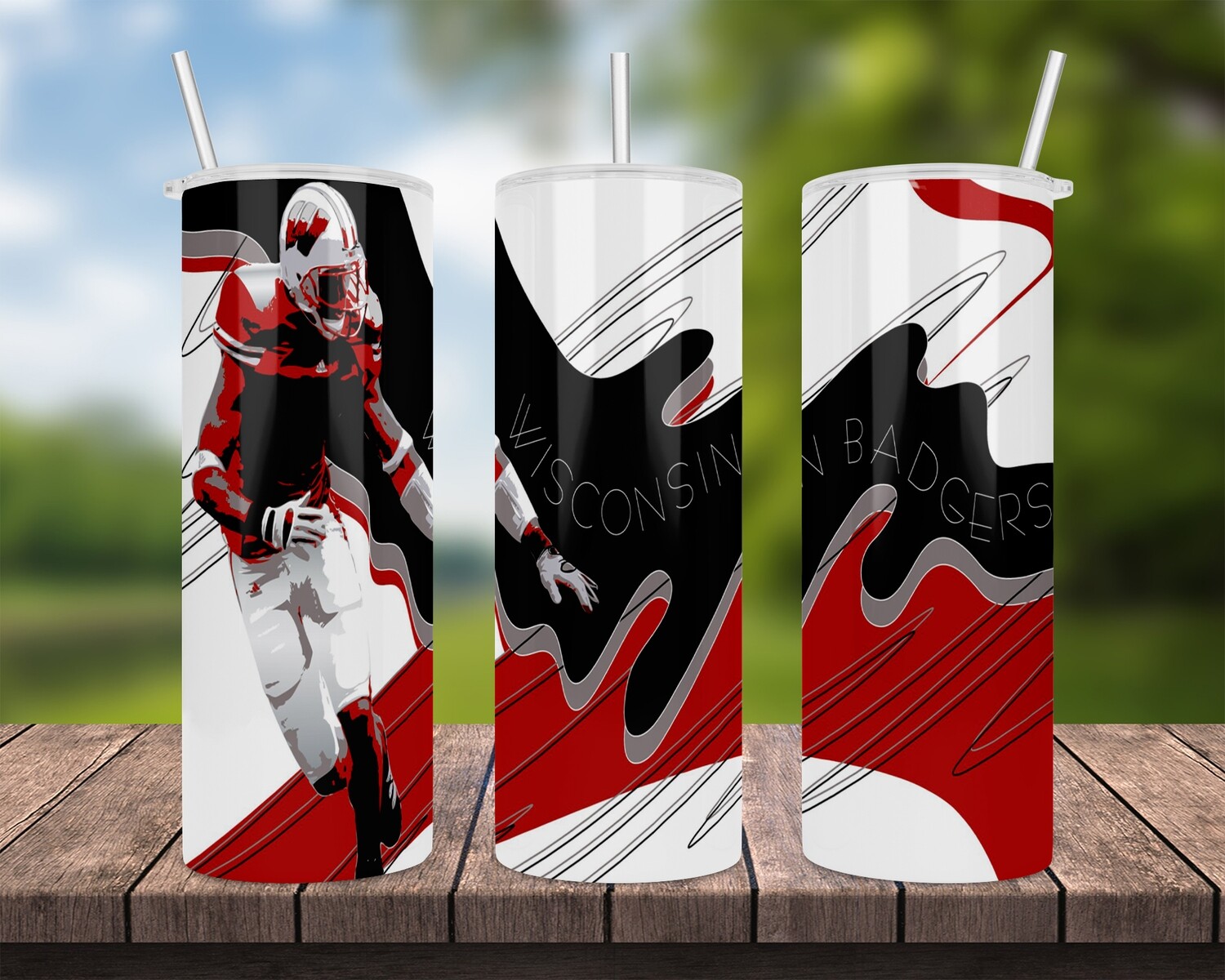 Wisconsin Badgers Football Tumbler