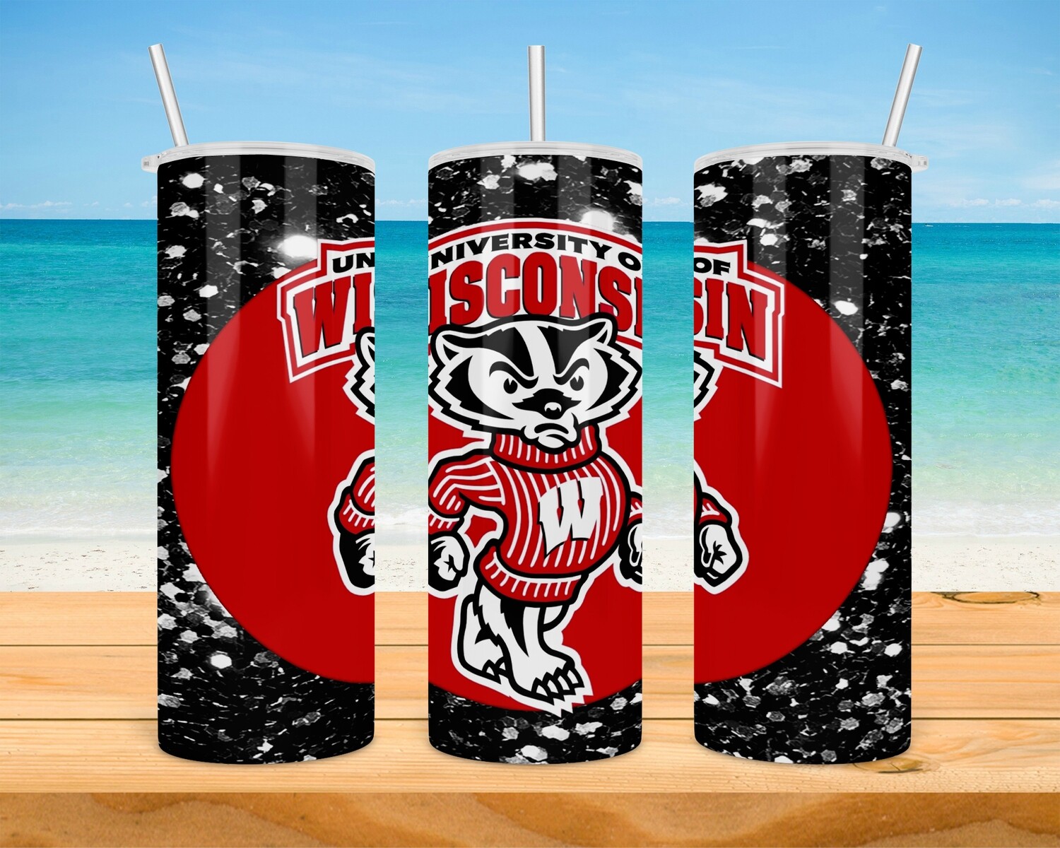Wisconsin Badgers Football Tumbler