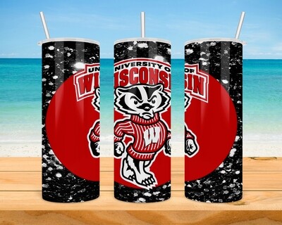 Wisconsin Badgers Football Tumbler