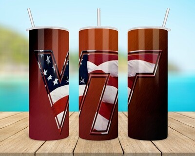 Virginia Tech Hokies Football Tumbler