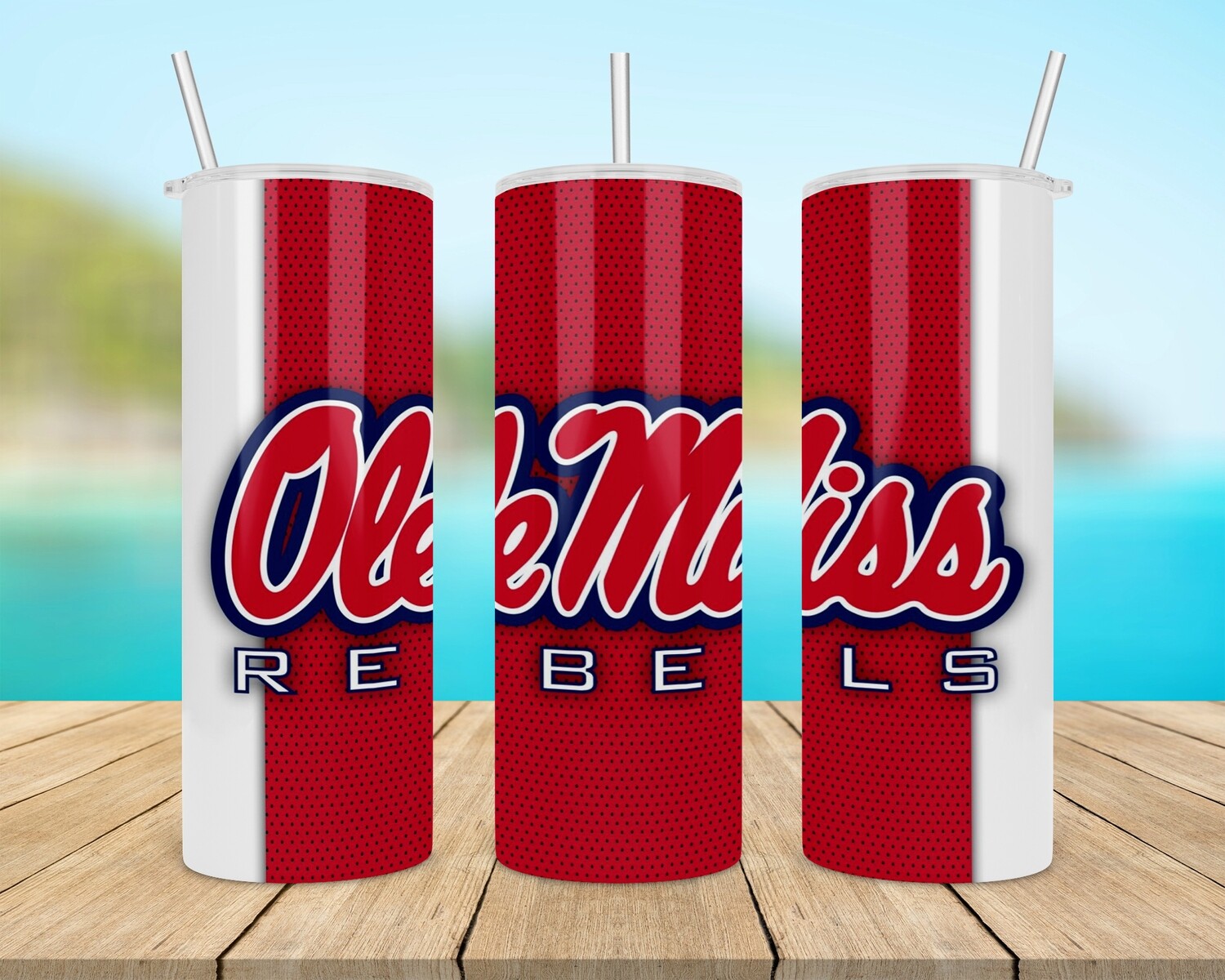 Ole Miss Rebels Football Tumbler