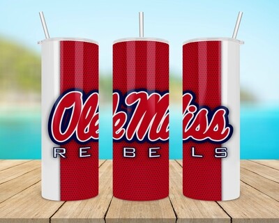 Ole Miss Rebels Football Tumbler