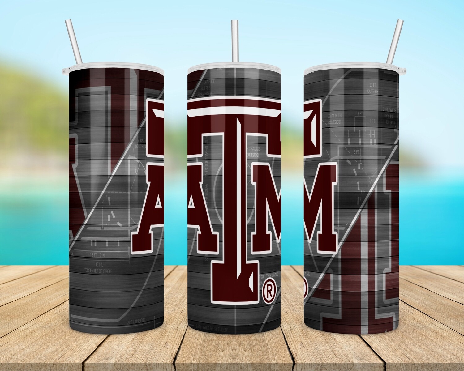 Texas A&amp;M Aggies Football Tumbler