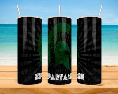 Michigan State Spartans Football Tumbler