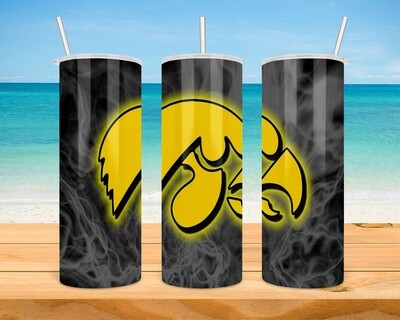 Iowa Hawkeyes Football Tumbler