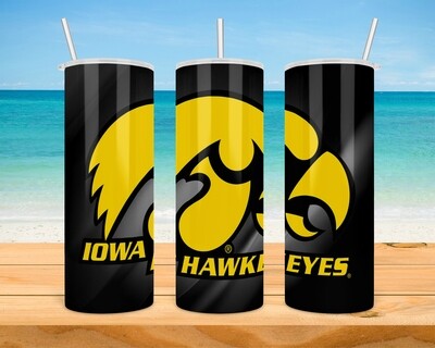 Iowa Hawkeyes Football Tumbler
