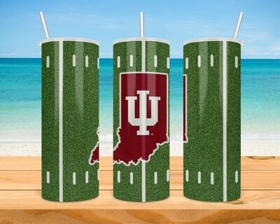 Indiana Hoosiers Football Tumbler