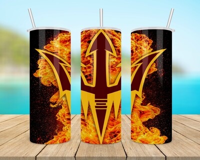 Arizona State Sun Devils Football Tumbler