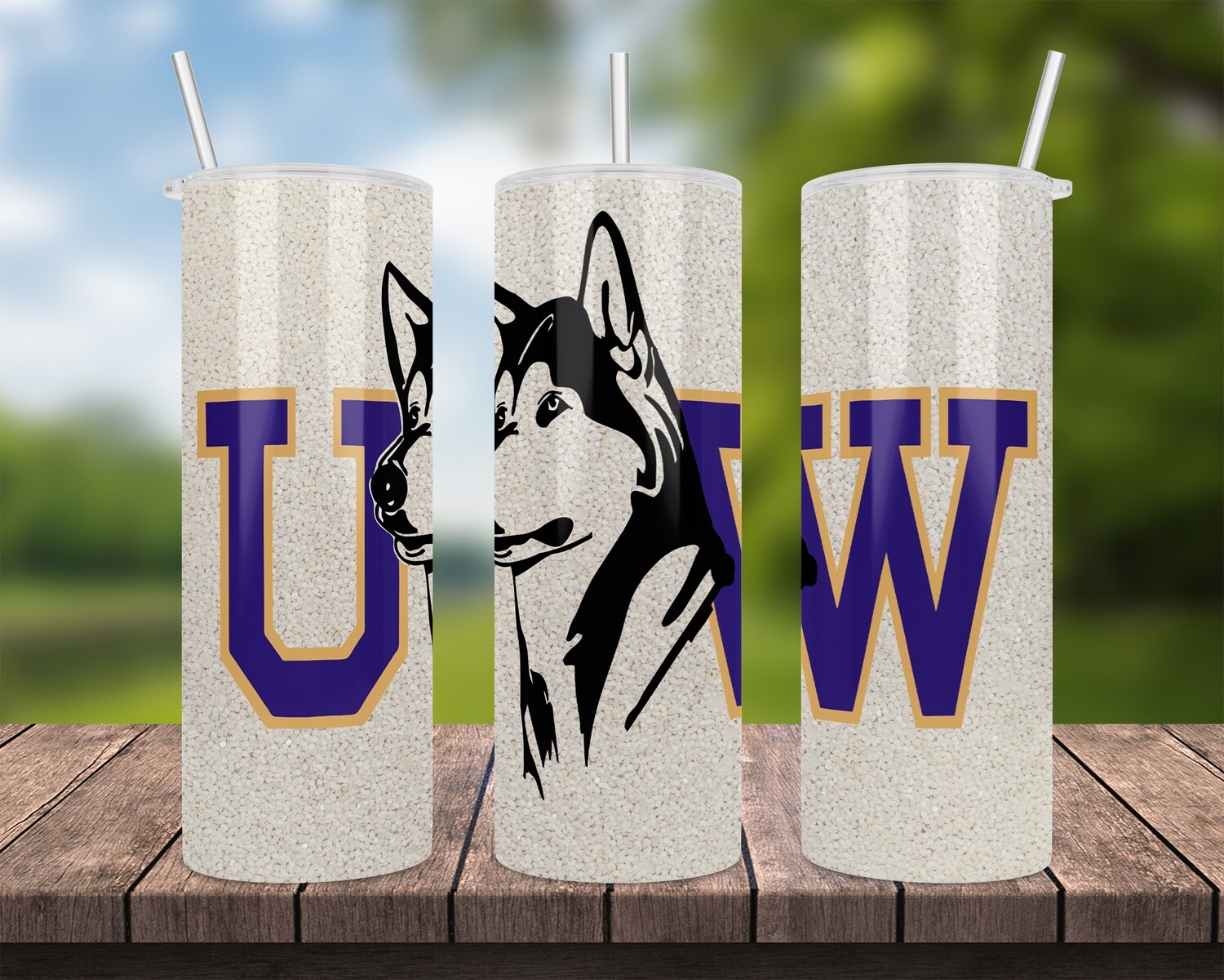 Washington Huskies Football Tumbler