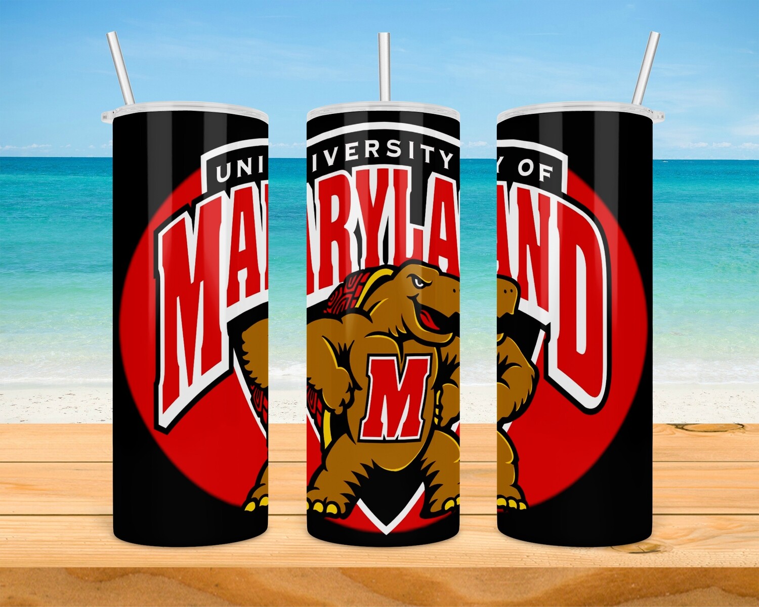 Maryland Terrapins Football Tumbler