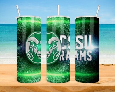 CSU Rams Football Tumbler