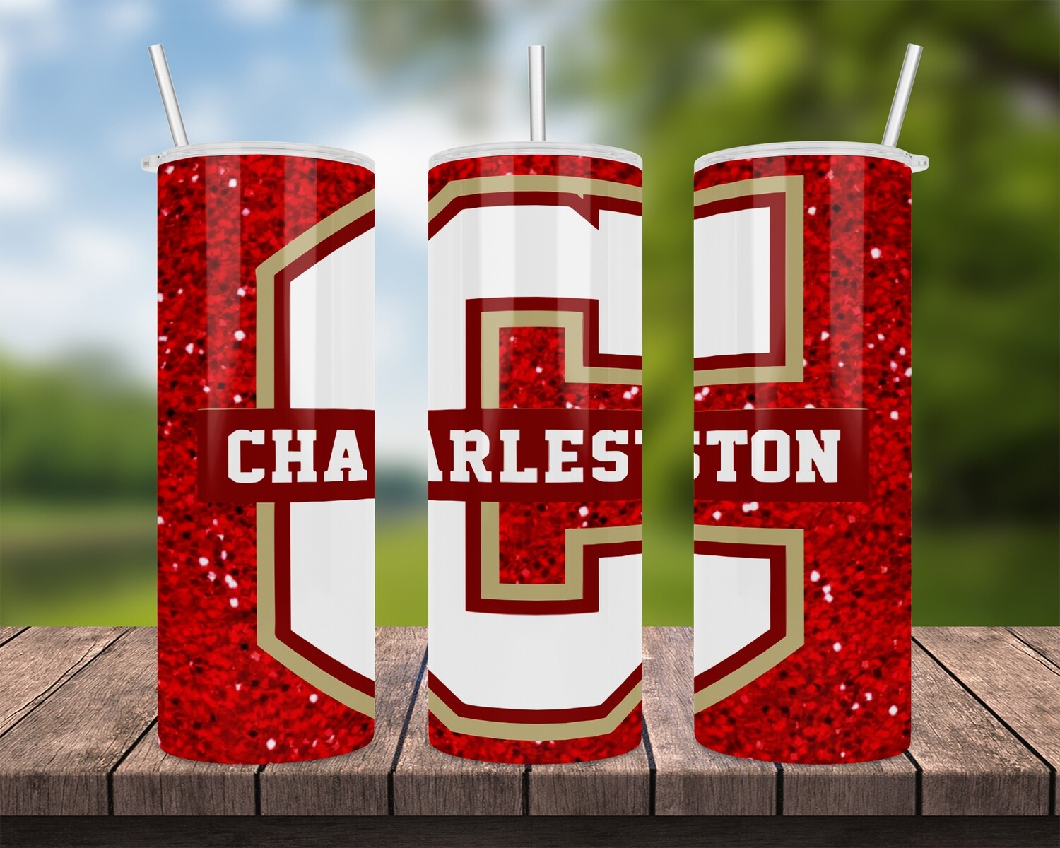 Charleston Cougars Football Tumbler