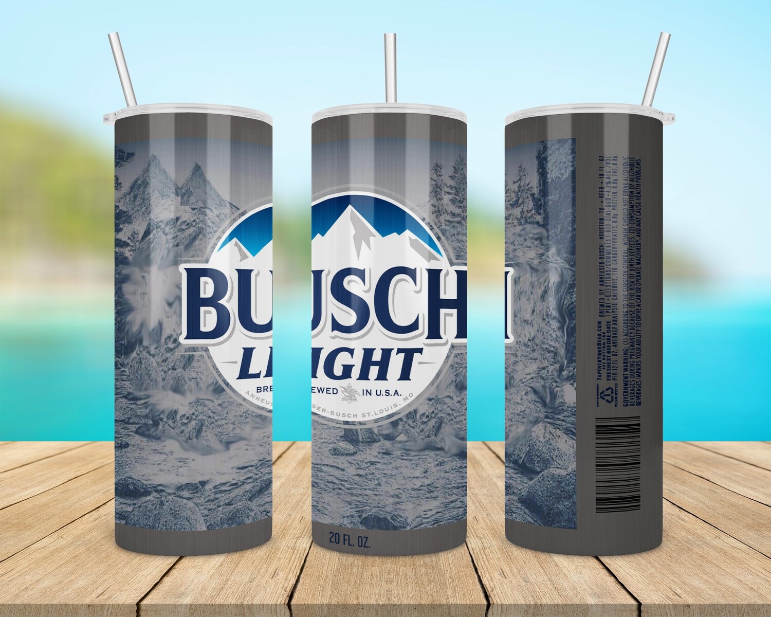 Busch Light Beer Tumbler