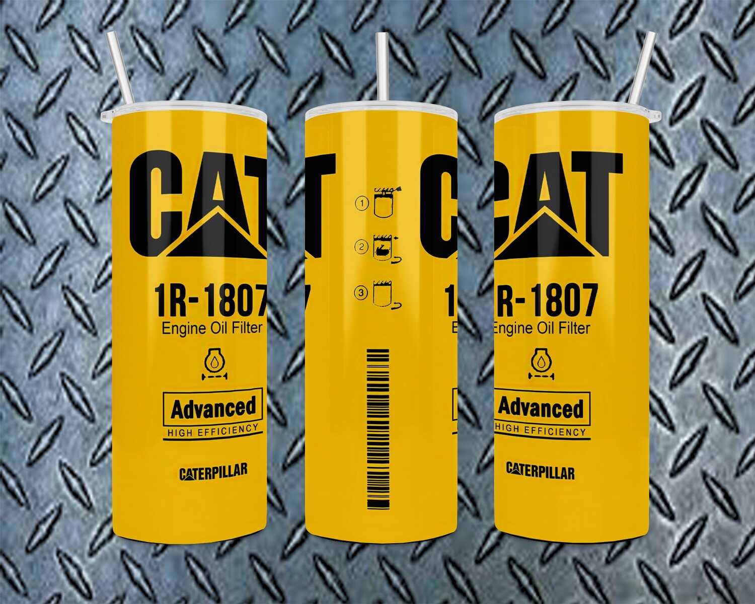 CAT 1807 Oil Filter Tumbler