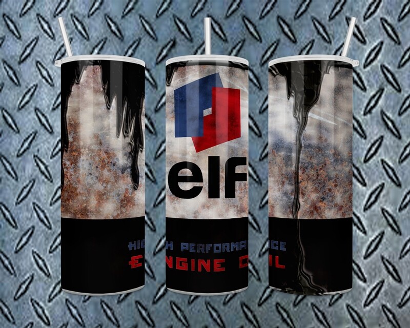 Elf Engine Oil Tumbler