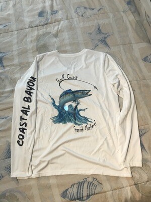 Gulf Coast Speckled Trout Ladies V-Neck Performance Shirt
