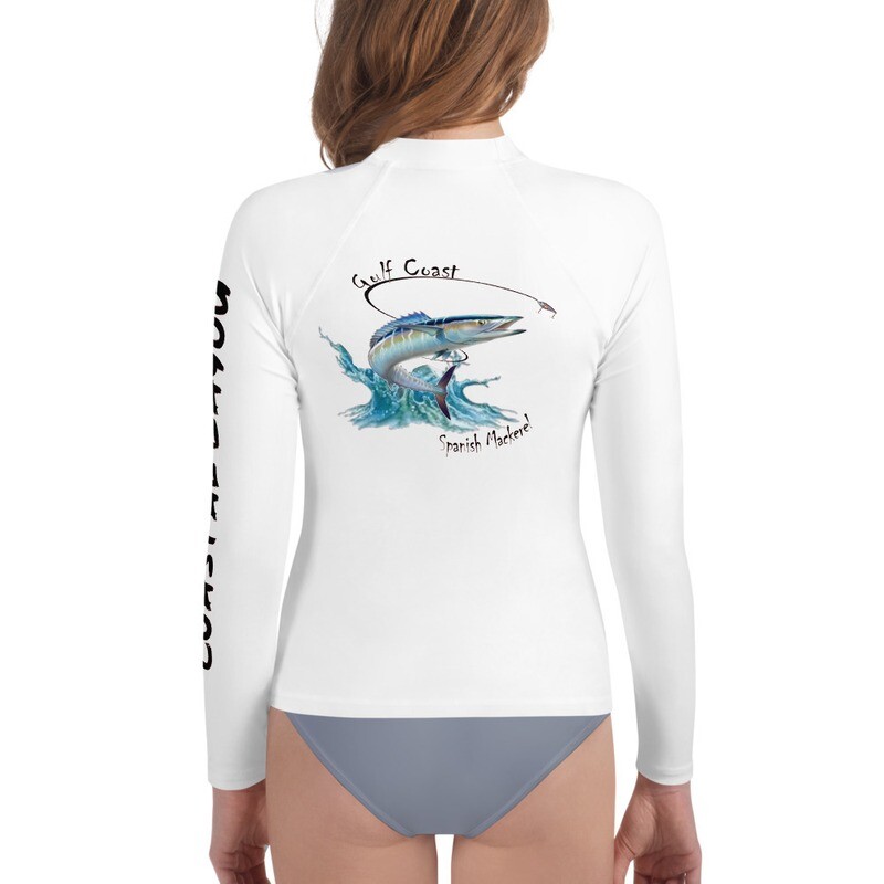 Gulf Coast Spanish Mackerel Youth Performance Shirt