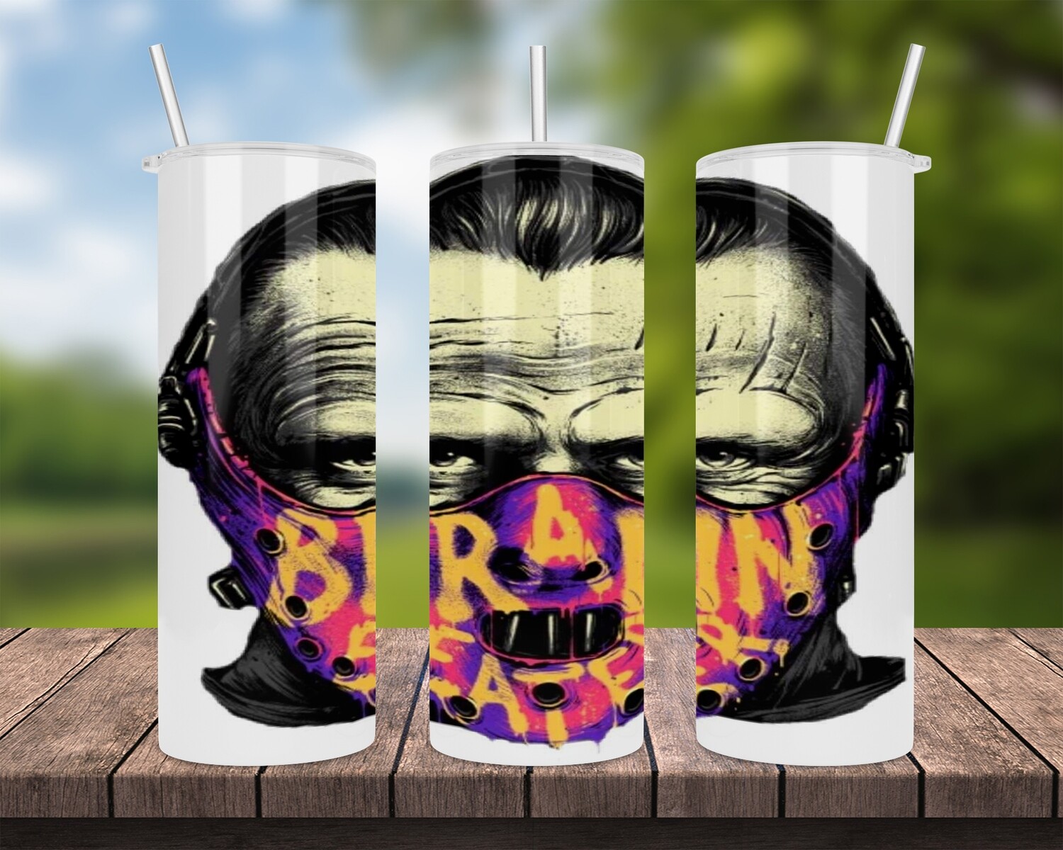 Got Brains Halloween Tumbler