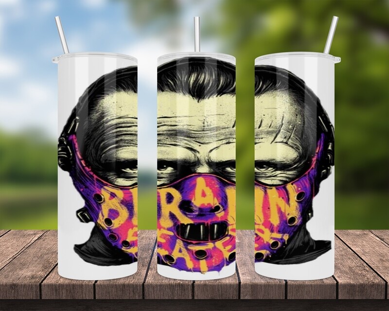 Got Brains Halloween Tumbler