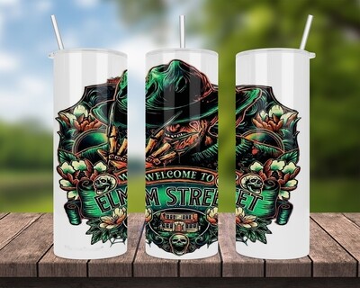 Welcome To Elm Street Halloween Tumbler