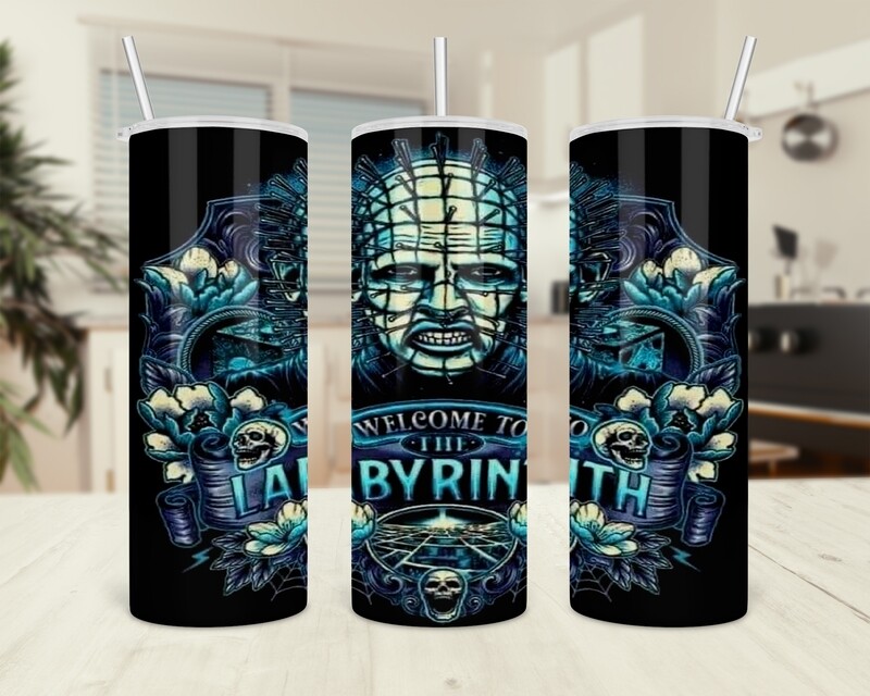 Welcome To The Labyrinth Halloween Tumbler