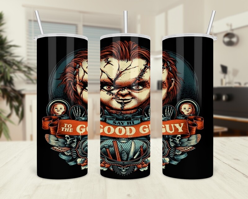 Say Hi To The Good Guy Halloween Tumbler