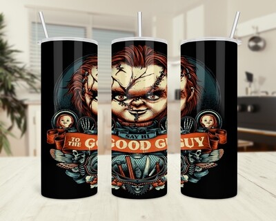 Say Hi To The Good Guy Halloween Tumbler