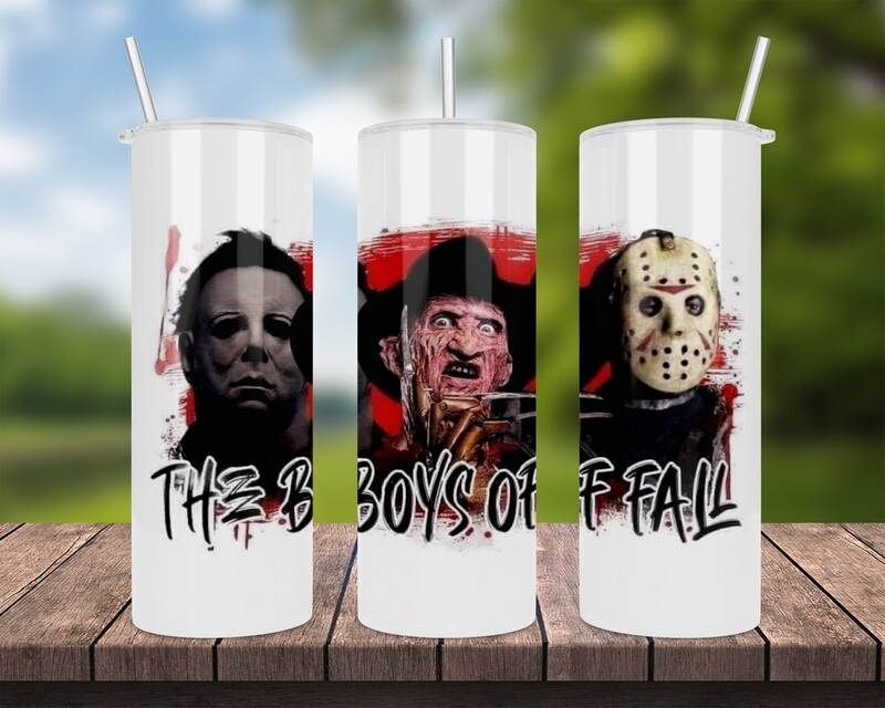 The Boys Of Fall Halloween Tumbler
