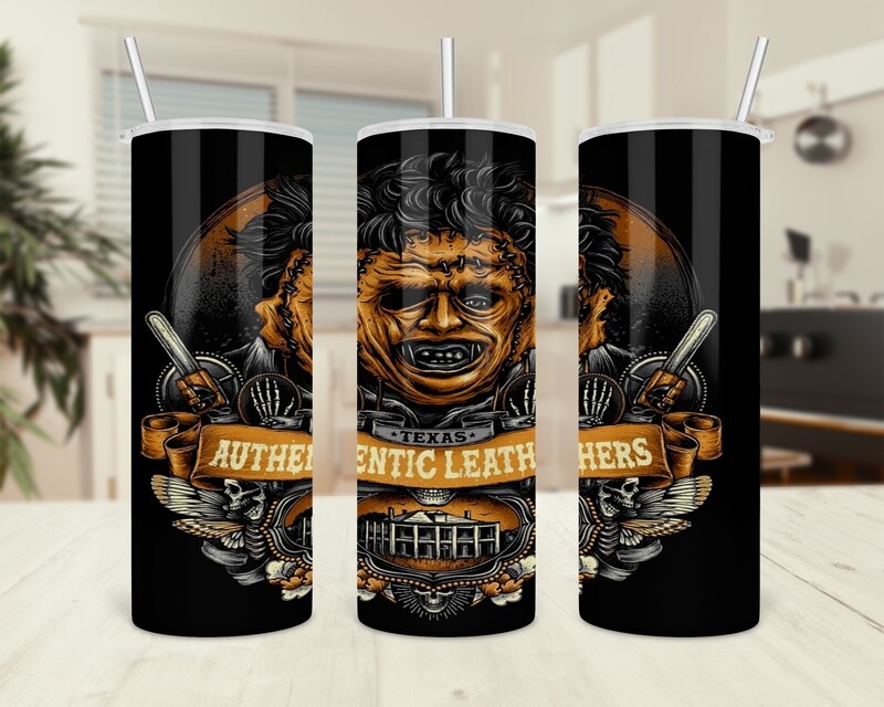Texas Authentic Leathers Halloween Tumbler