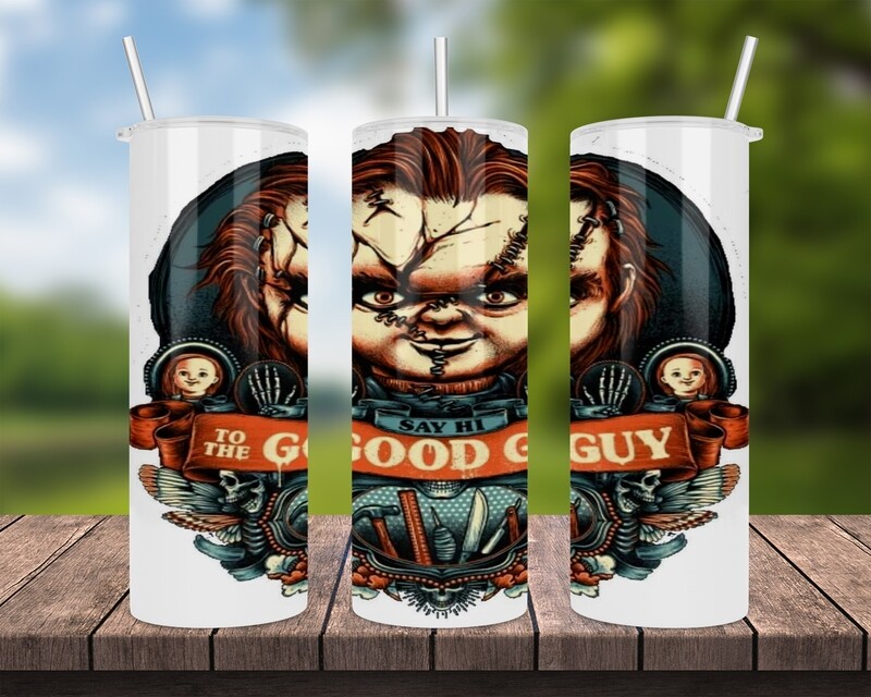 Say Hi To The Good Guy Halloween Tumbler