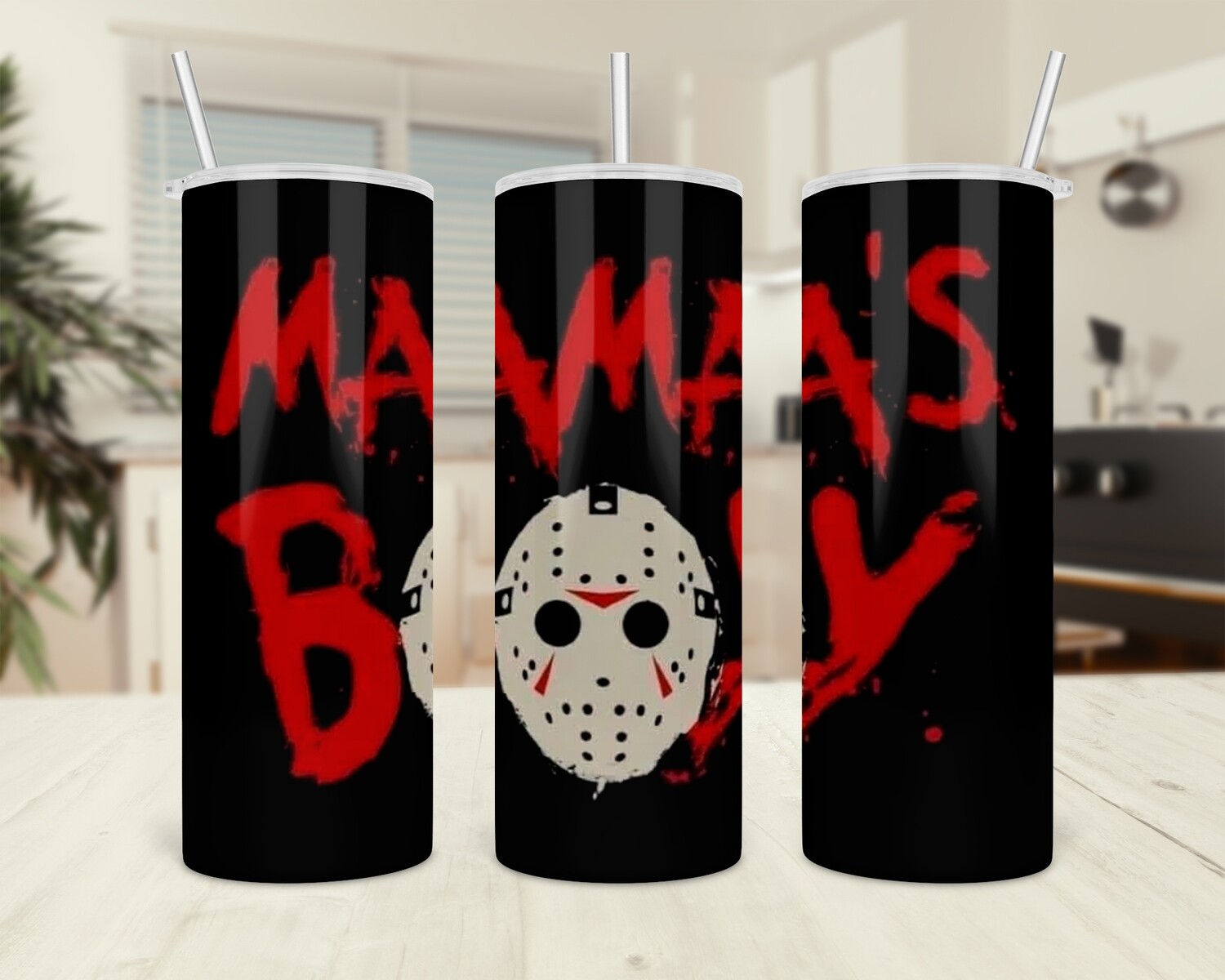 Mama&#39;s Boy Halloween Tumbler