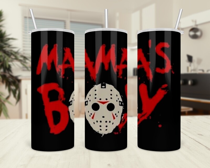 Mama&#39;s Boy Halloween Tumbler
