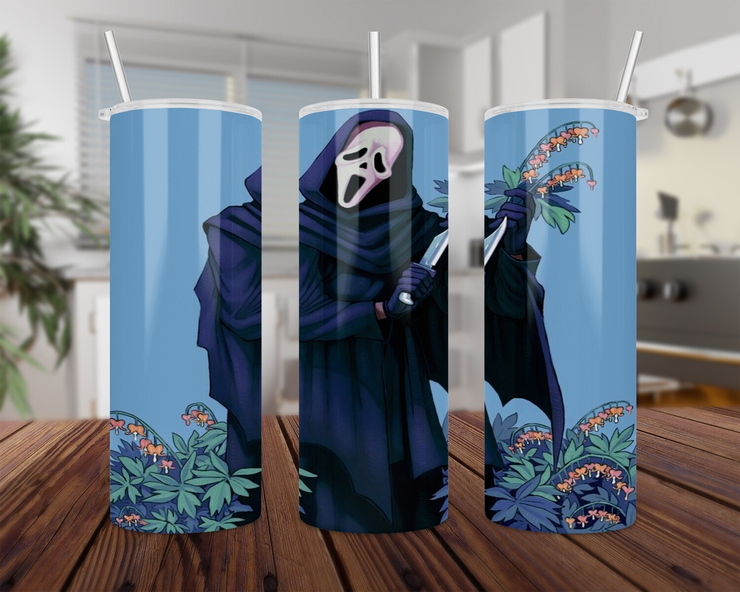 Scream Halloween Tumbler
