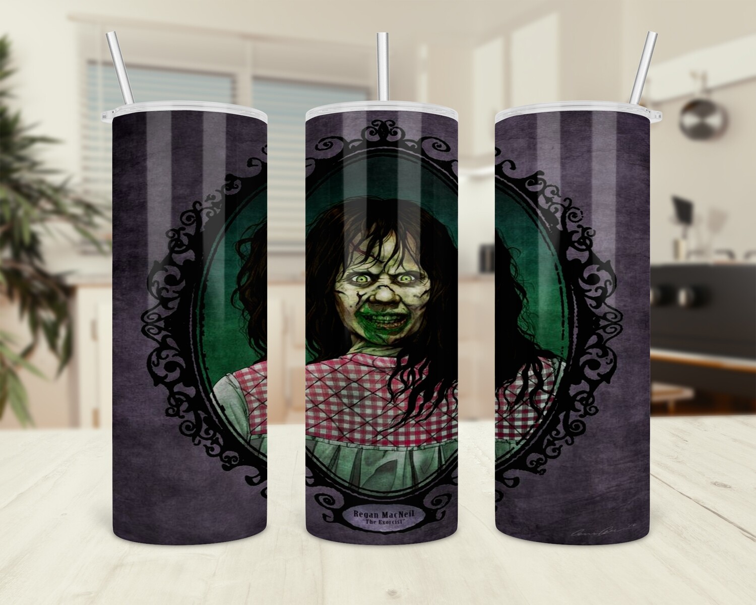 Regan MacNeil Halloween Tumbler