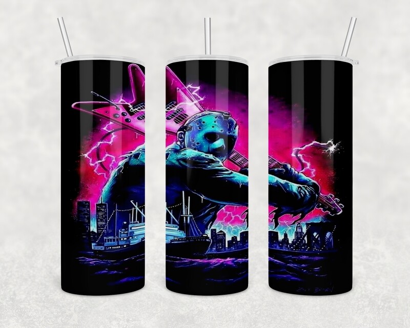 Jason Halloween Tumbler